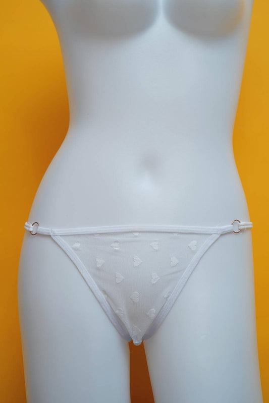 Lace Thin String High Cut Transparent Sexy Net Panty