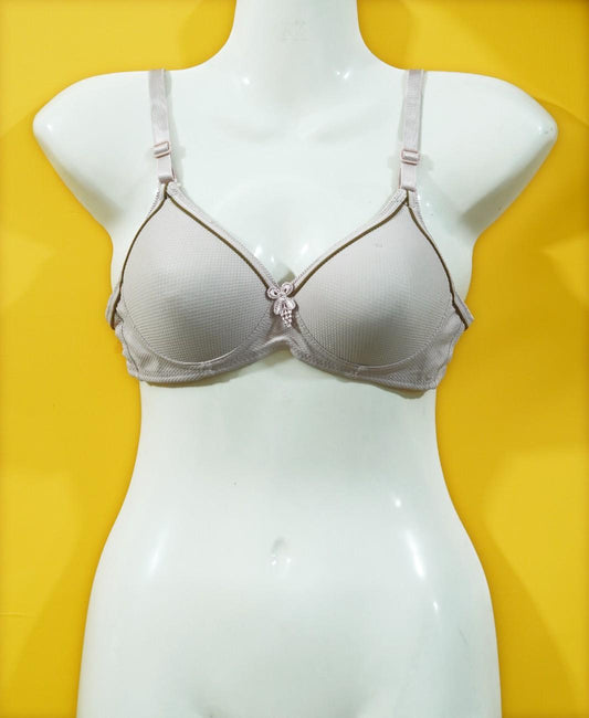 printed dotted pattren bra