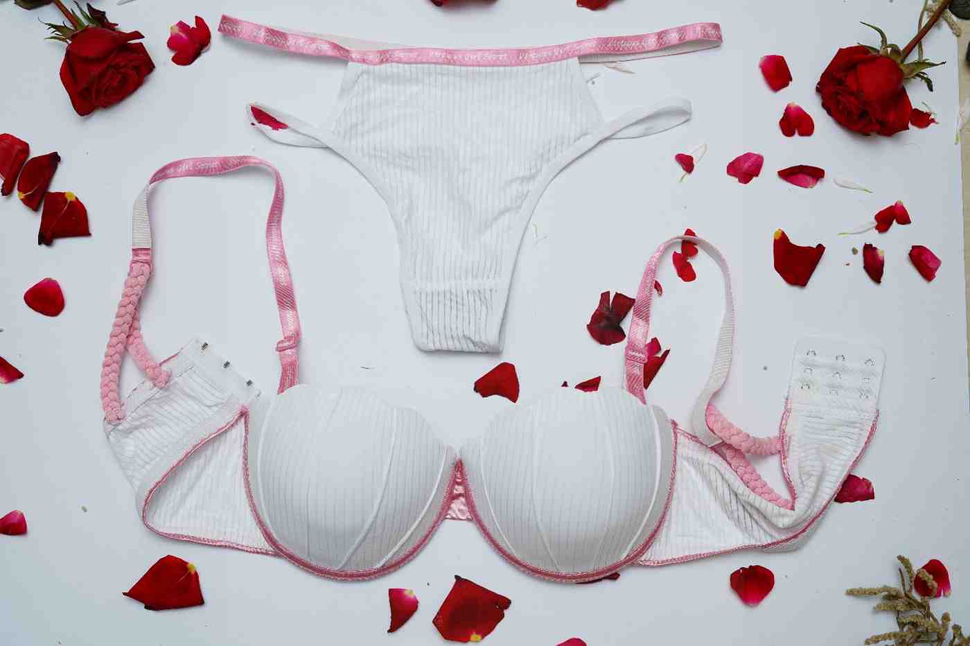 Feminique Lingerie set with shell-shaped cups