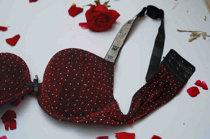 Sparkle Victoria Secret Pushup Bra and Thong Set