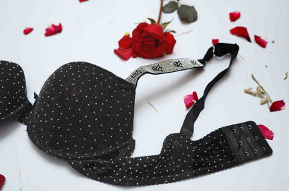 Sparkle Victoria Secret Pushup Bra and Thong Set