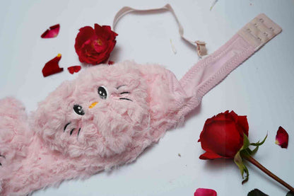 Feminique Cute Kitty Princess Bra and Panty Set