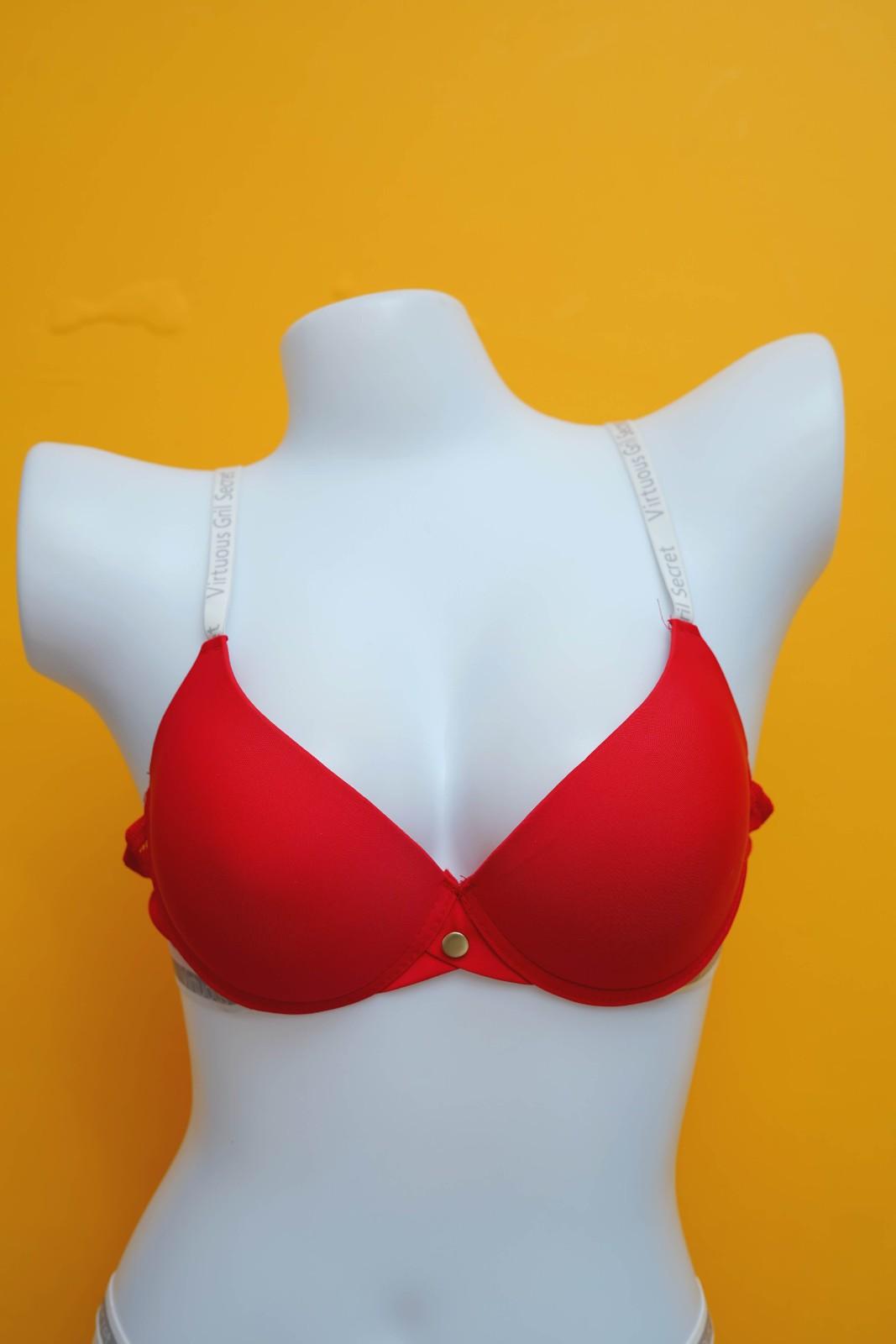 Light padded half-net bra and panty set
