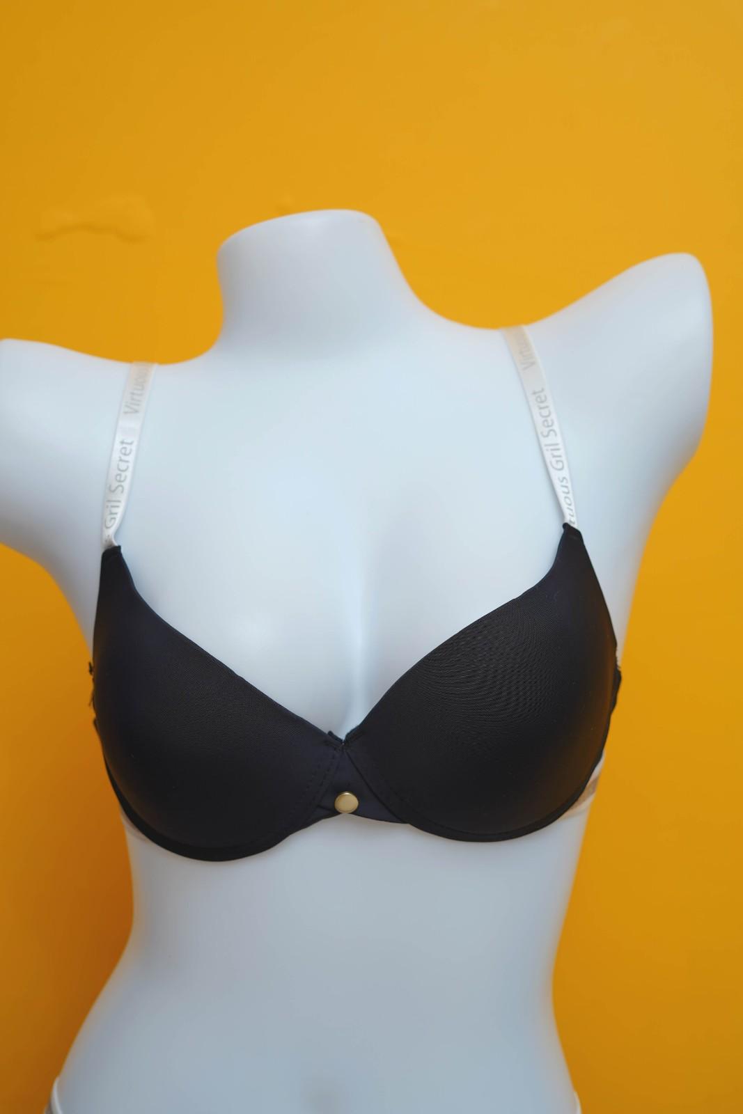Light padded half-net bra and panty set