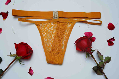 Feminique Sexy Net women's T Panties