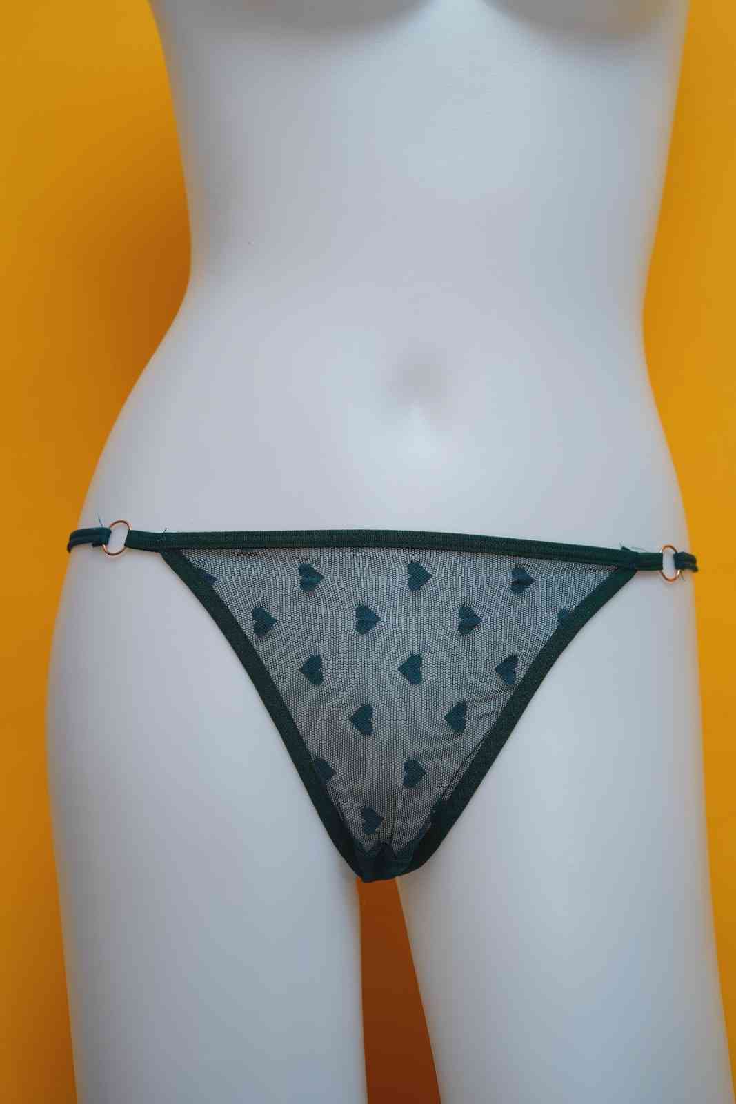 Lace Thin String High Cut Transparent Sexy Net Panty