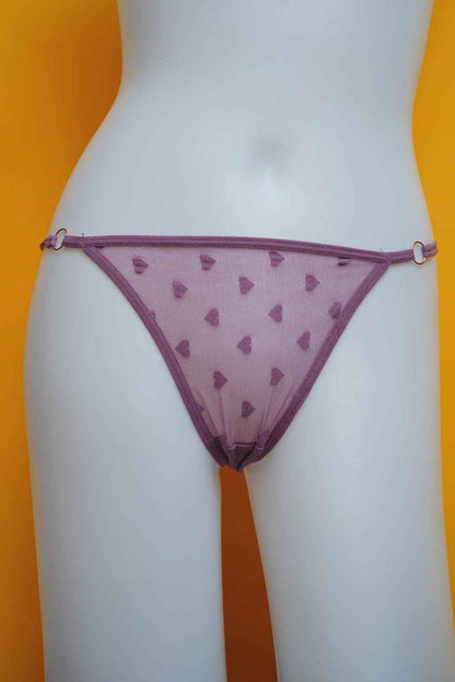 Lace Thin String High Cut Transparent Sexy Net Panty