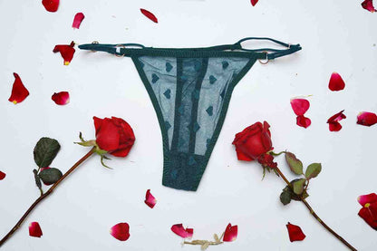 Lace Thin String High Cut Transparent Sexy Net Panty