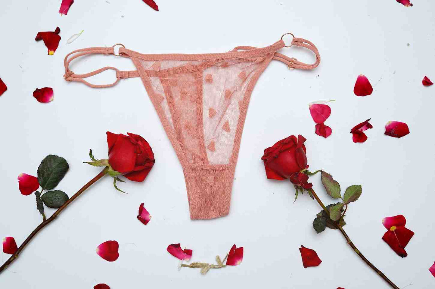 Lace Thin String High Cut Transparent Sexy Net Panty