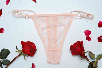 Lace Thin String High Cut Transparent Sexy Net Panty