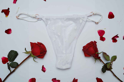 Lace Thin String High Cut Transparent Sexy Net Panty