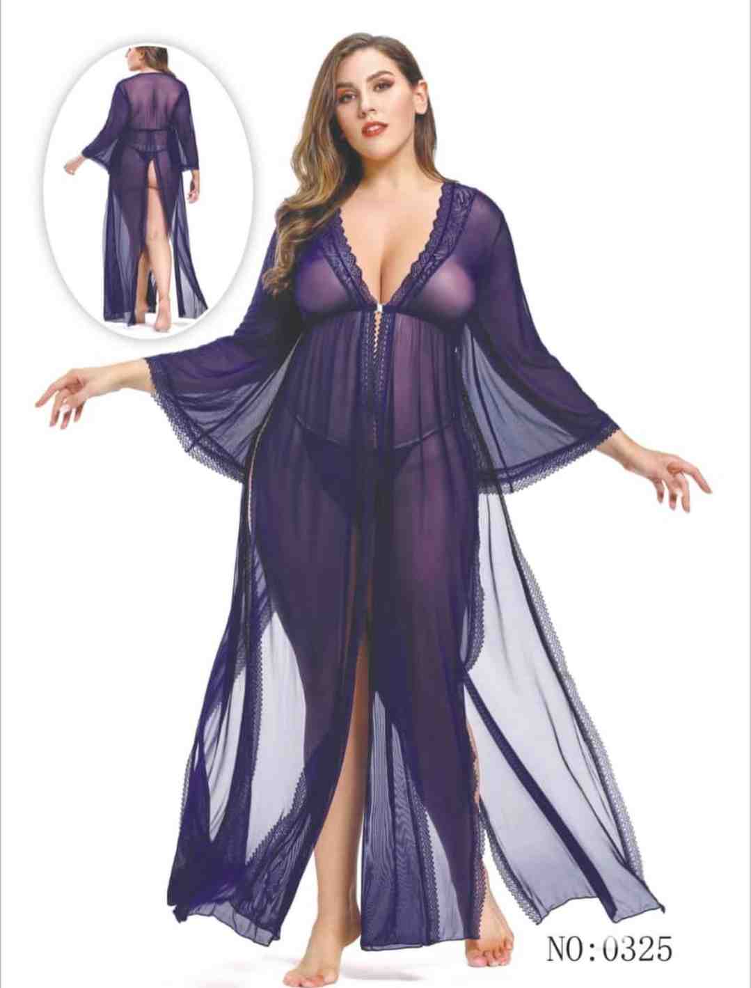 Sexy Long Net Nighty Dress