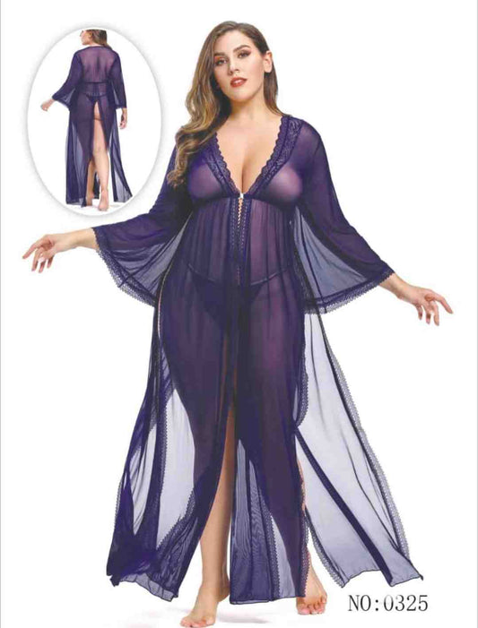 Sexy Long Net Nighty Dress